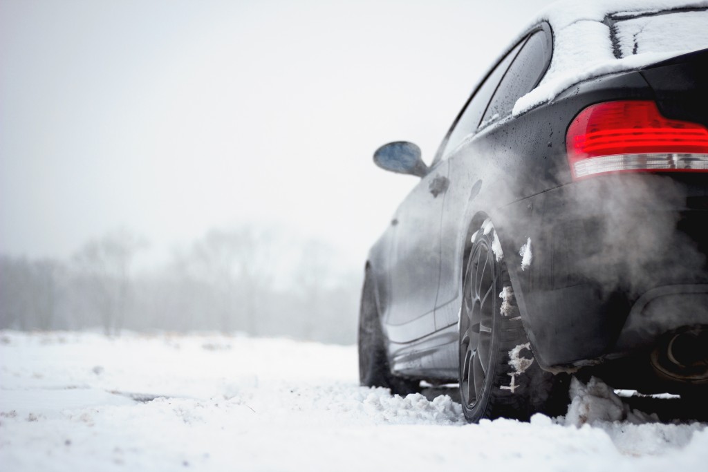 BMW 135i winter tire tread
